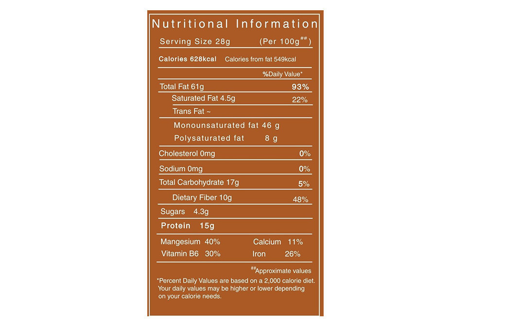 Raw Essentials Hazelnuts Pack 500 grams Reviews Nutrition